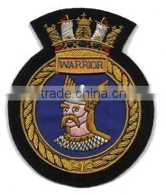 Hand Embroidered Badge, Custom Blazer Badges