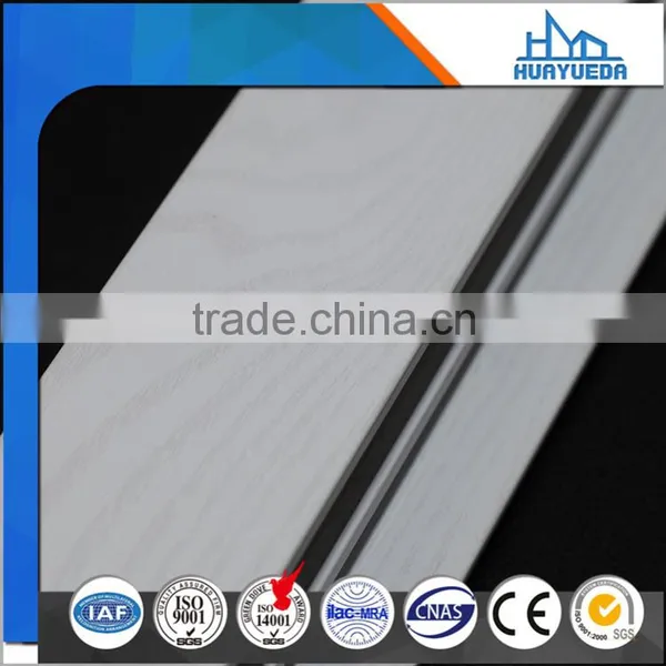 Wood Grain Surface Treatment for Decoration Aluminium Profile for Window photo-5