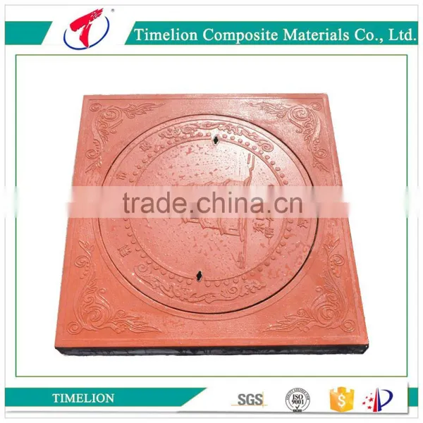 Fiberglass Square Manhole Cover and Frames photo-3