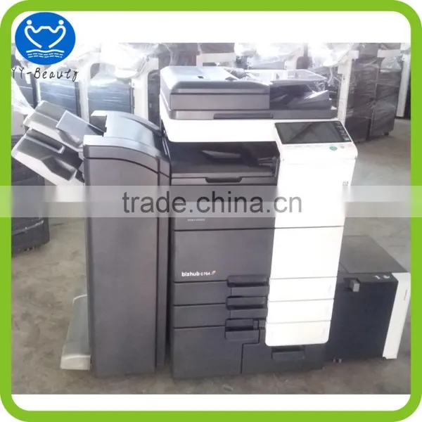 High Quality Laser Digital Copier Machine For Konica Minolta Bizhub C654 C754 Used Photocopy photo-3