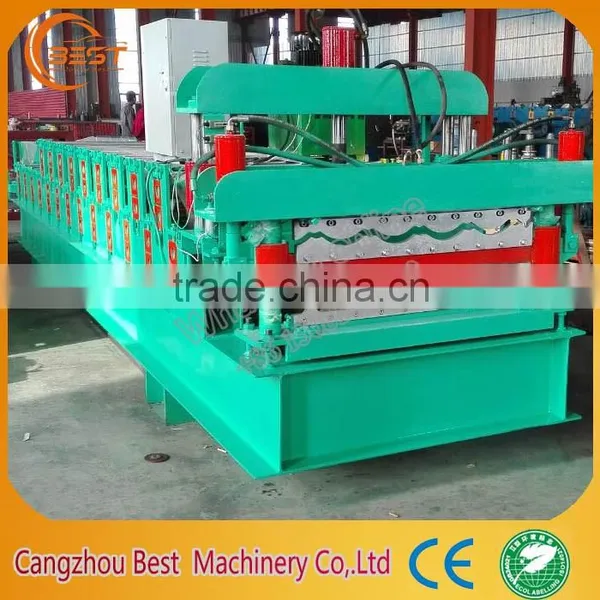 Engineering Construction Machinery Tile Press Roll Forming Machine photo-3