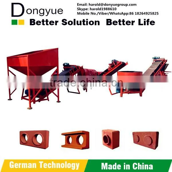 Hand Press Soil Brick Making Machine Clay Interlocking Pavers Production Price for Sale photo-5