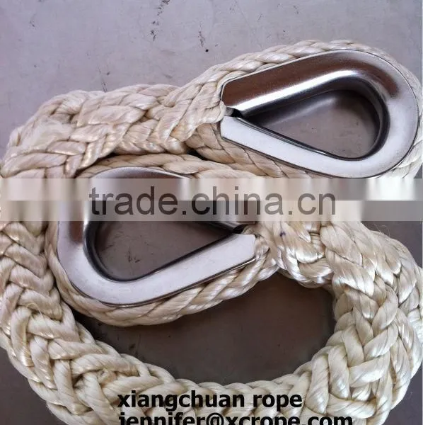 UHMWPE Rope With Capel 0.9 Meters /blue UHMWPE Safety Rope With Capel/Fall Prevention Device photo-4