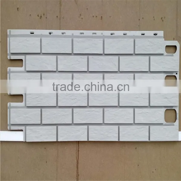High Quality Plastic Faux Brick Siding Wall Panel photo-4