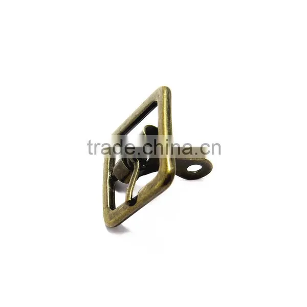 24mm Zinc Alloy Antique Shoe Buckle With End Cord photo-4