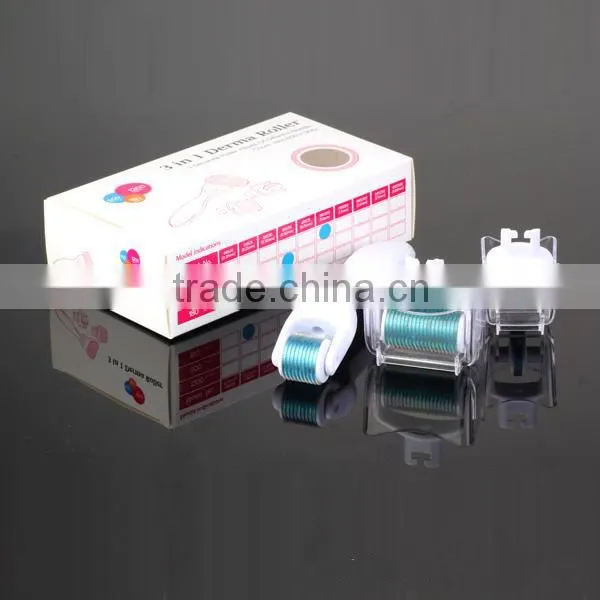 Wholesale 3 in 1 Dermaroller 1 mm Titanium Dermaroller photo-6