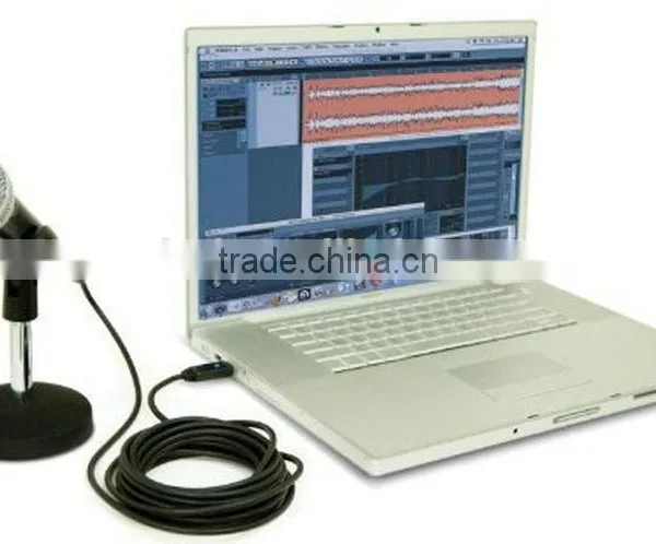 XLR Female to USB Male 3M Black Cable Cord Adapter For Microphone Connect With Computer photo-4