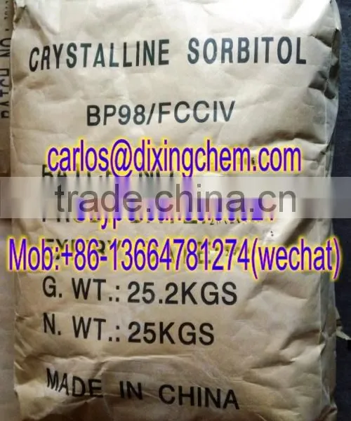 CAS: 50-70-4 Sweetner Crystalline Sorbitol photo-3