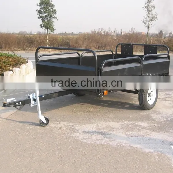 5 x 8ft Utility Trailer With Black Powder Coated Finish
