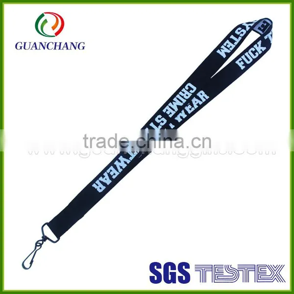 Promotional Custom Polyester Lanyard, Woven Lanyard, Jacquard Lanyard photo-3