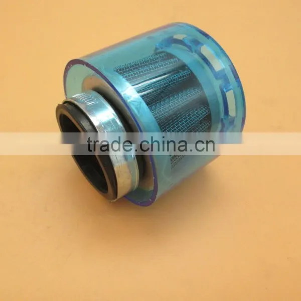 Air Filter 35mm Straight For Shielded Cone Chinese Scooter 4 Stroke 50cc Blue photo-2