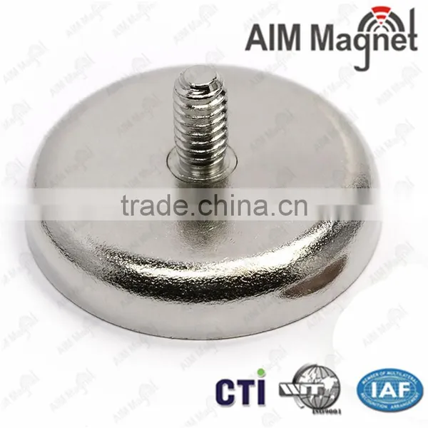 50 Pounds Pot Magnet With Threaded Stem photo-2