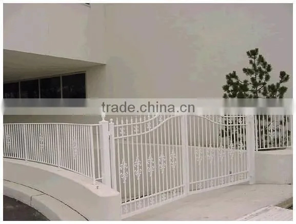 Estate Gate/ Competitive Beautiful Metal Fence Gate Design for House photo-4