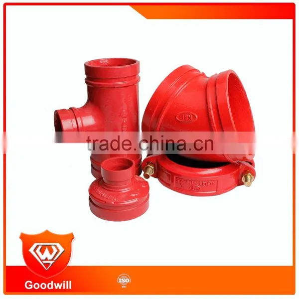 Ductile Iron Fittings For Pvc Pipe All Socket Tees photo-5