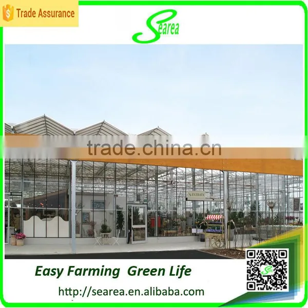 Hot Sale Glass Grow Tent/green House Shade Green House Design photo-4