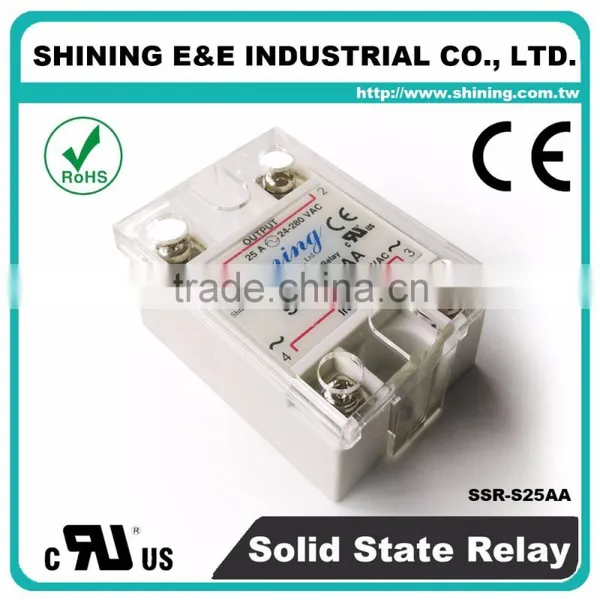 SSR-S25AA UL CE Approved AC To AC Single Phase 25A SSR photo-4