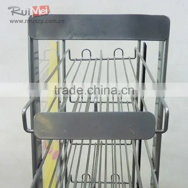 Solid Metal Milk Tea Display Counter photo-2
