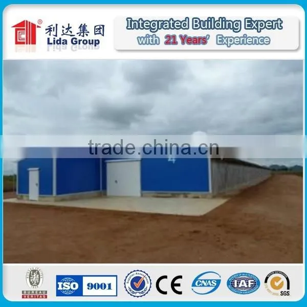 105x12x2.8m Light Steel Structural Chicken House in Algeria photo-2