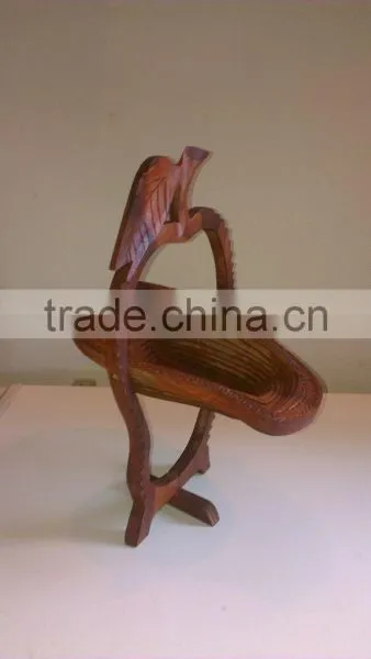 Folding Wooden Basket of Salt