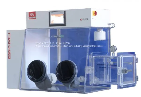 Acrylic Glove Box With Gas Purification System and PLC Control Lab2000 photo-3