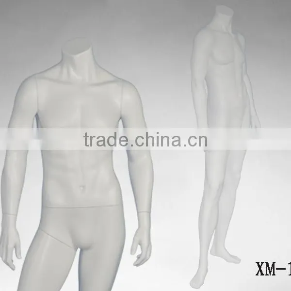 Fiberglass Headless Nude Male Mannequin for Display photo-2