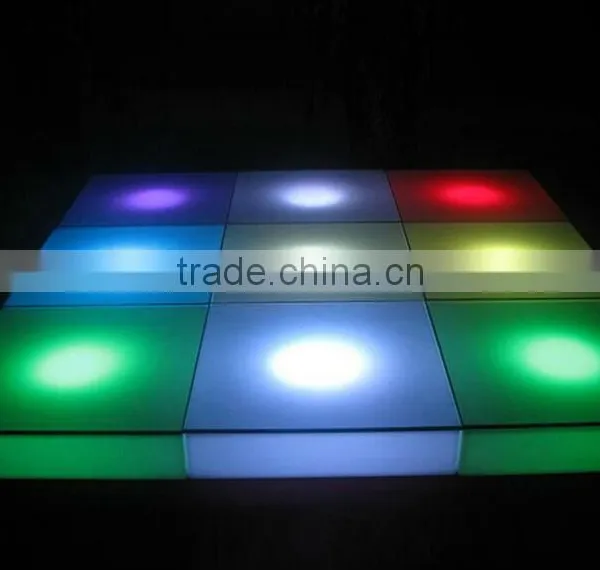 LED Remote Tall Square Coffee Table/ Hot Sell LED Dance Floor/LED Outdoor Lawn Square Table photo-2