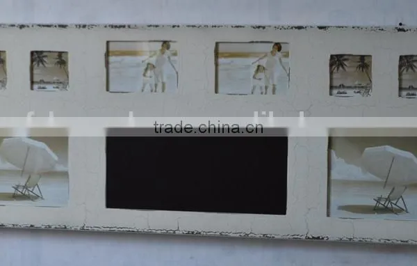 Decorative Multi Wooden Picture Photo Frame With Blackboard Decor photo-3