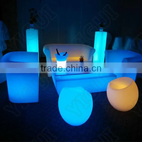 LED Bar Table With Ice Bucket/nightclub Led Wine Table/bar Furniture photo-2