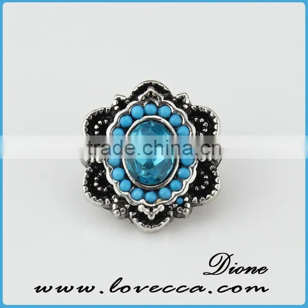 DIY Custom Snap Charm Wholesale Crystal Snap Button Jewelry photo-5