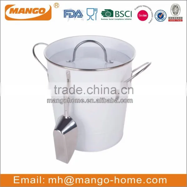 Colorful Stainless Steel Handle Metal Champagne Bucket photo-2