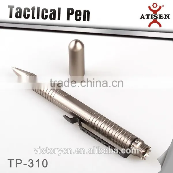 All Aluminum Self Defense Tool Tactical Ball Point Pen,glass Breaker 2 in 1 TP-310 photo-3