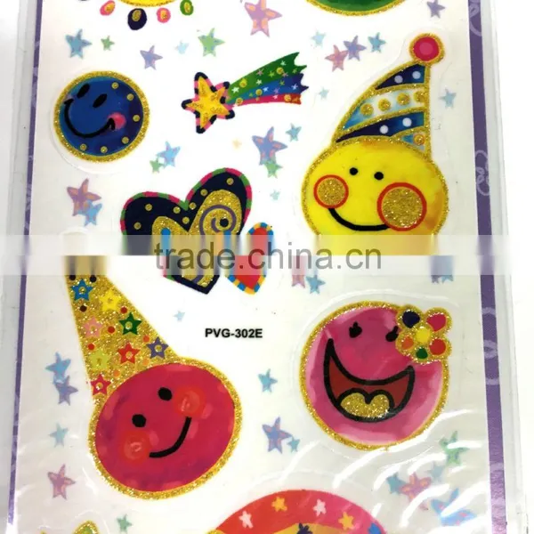 3D Painted Sticker, Vivid Painted Sticker, Sky Sticker, Acid Free Painted Sticker photo-4