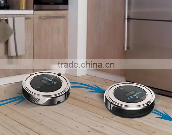 2016 Multifunctional Auto-charging Robot Vacuum Cleaner Water Tank Spray With Wet and Dry Cleaning Mopping photo-2