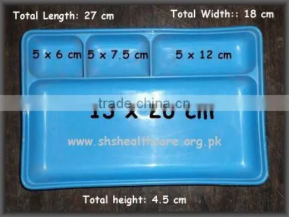 Medical Compartment Plastic Tray photo-2