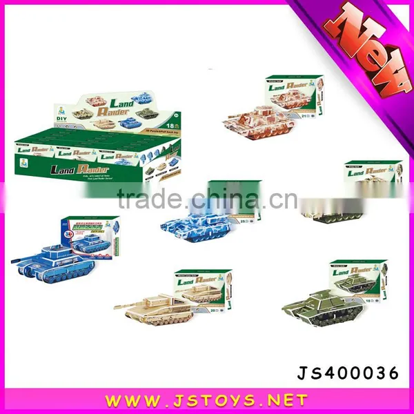 New Puzzle Toys Pull Back 3d Puzzle Plane and Car Series photo-5