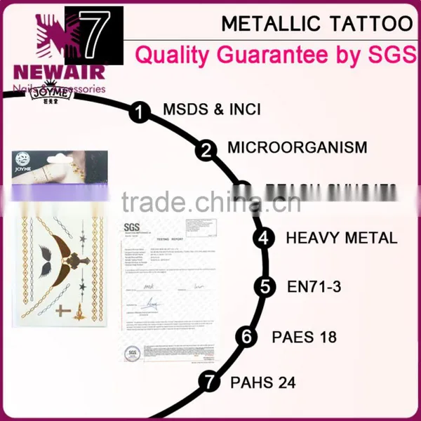 Waterproof Flash Tattoo Non-toxic Temporary Tattoo Sticker photo-5