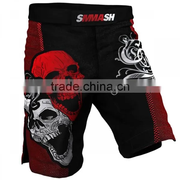 Wholesale Blank Mma Fight Shorts With Pockets photo-4