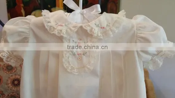 2017 Spring OEM Embroidered Baby Girl Clothes Set photo-3