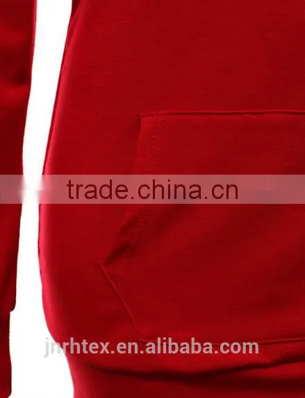 Custom Made Blank Elongated Solid Color Pullover Hoodies photo-6