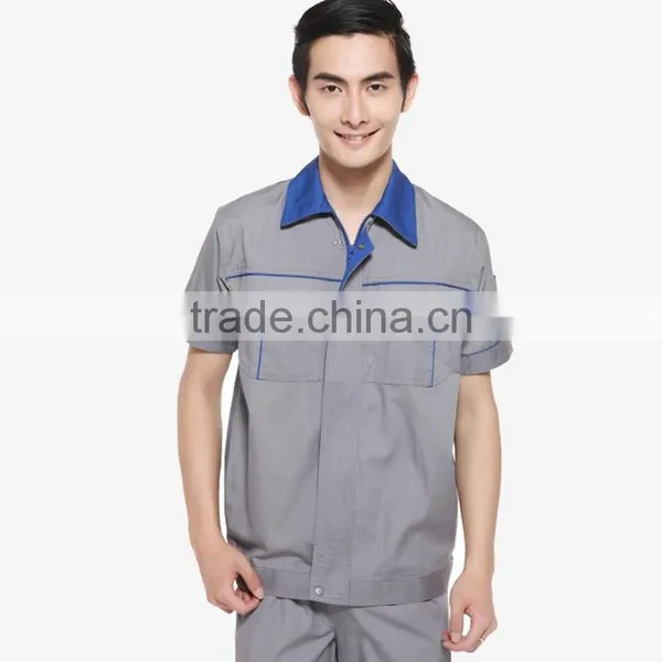 OEM Service Polyester Cotton Workwear Uniforms Industrial Uniform photo-6