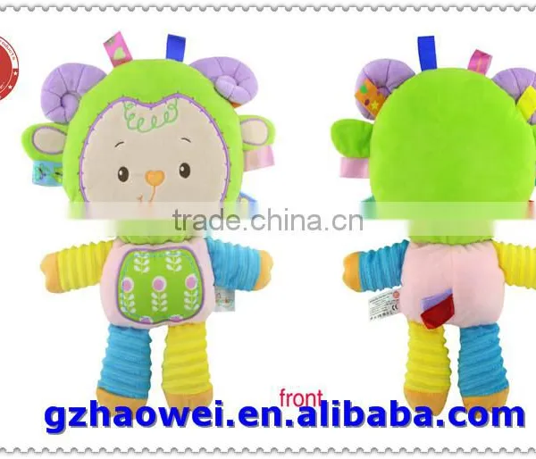 Cute Animal Baby Squeak Plush Toys photo-2