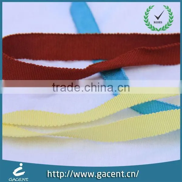 Short Delivery Time Eco-friendly Soft Grosgrain Plain Ribbon photo-4