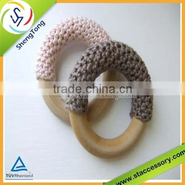 Unfinished Wooden Teething Rings photo-6