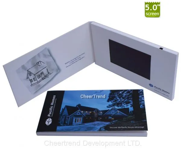 Best Sellling! 5'' A5 Inch Card Video 2gb,electronic Card,custom Video Greeting Card photo-5