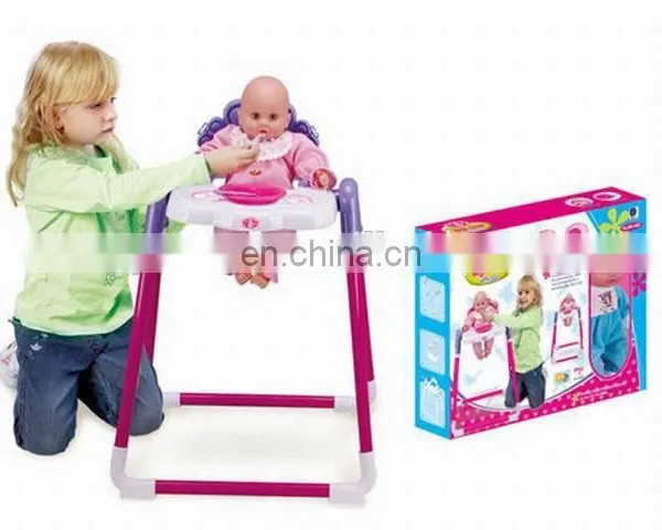 Kids Colorful Plastic Rocking Horse Toys, Riding Horse Set With Doll And Music photo-3
