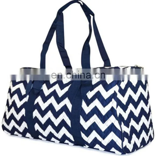 Travel Simple Shiny Cotton Wholesale Quilted Duffle Bags photo-5