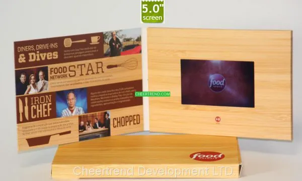 Video Business Card / LCD Video Brochure Card / Video Player Brochure for Marketing photo-5