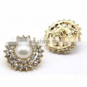 Wholesale Rhinestone Buttons Sew on Embellishment for Wedding Decorative Designer photo-3