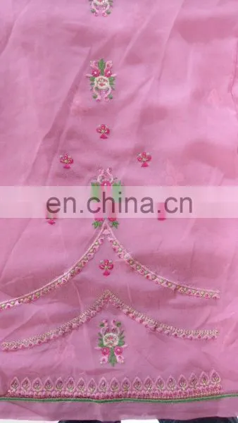Women's Casual Wear Semi-Stitched Salwar Kameez Dress Material 2017 photo-4