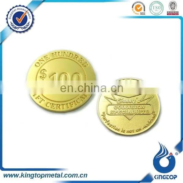 High Quality Custom Coin,metal Fake Gold Cion photo-3